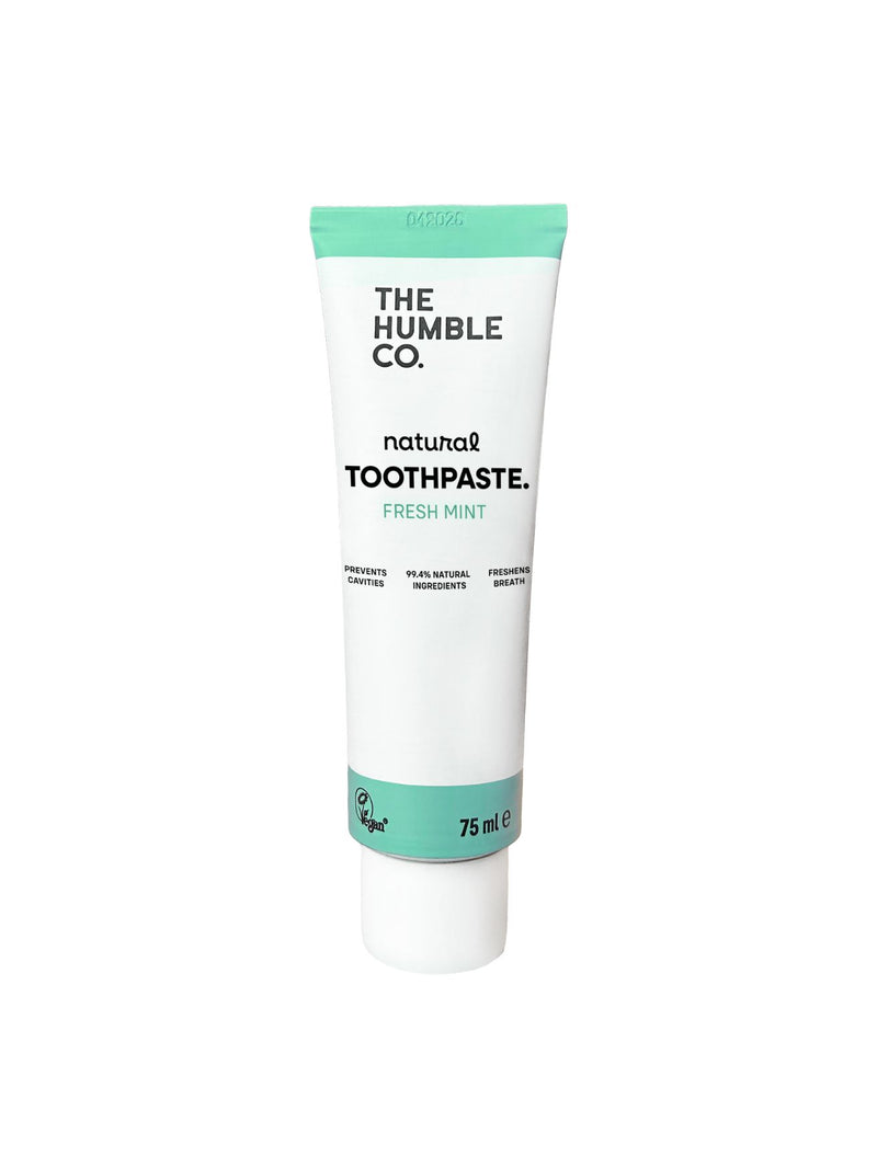 Natural Toothpaste Fresh Mint, The HumbleCo, Nourished