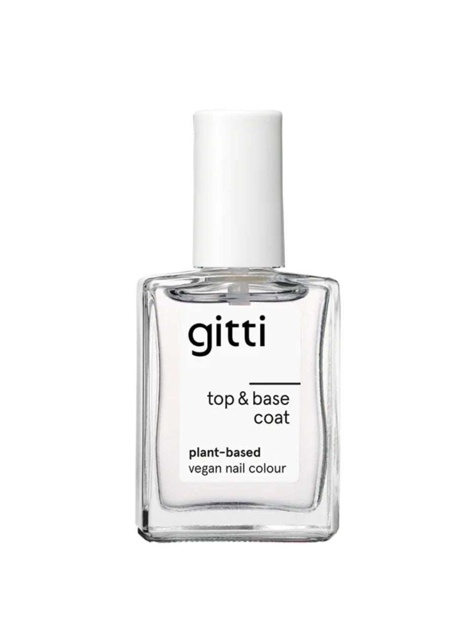 gitti plant based or water based Plant-based Top&Base Coat | Natural nail care | Gitti