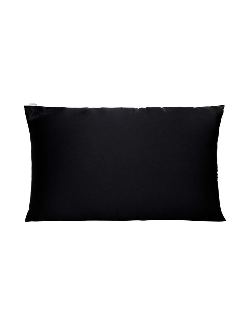 Satin Pillowcase, black pillowcase, satijnen kussensloop, Veganboost, Nourished