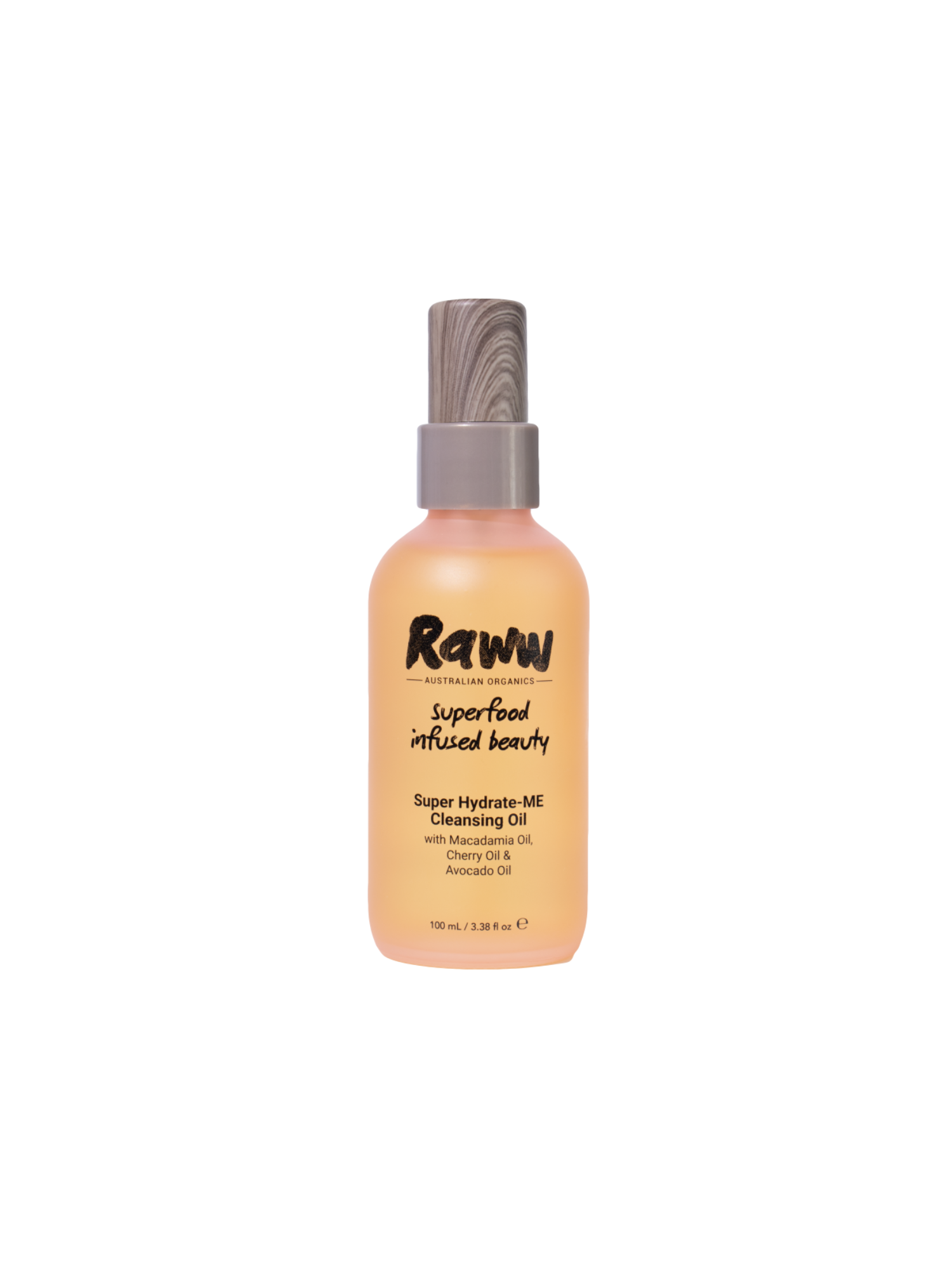 Super Hydrate Me Cleansing Oil Raww Cosmetics Skincare Nourished