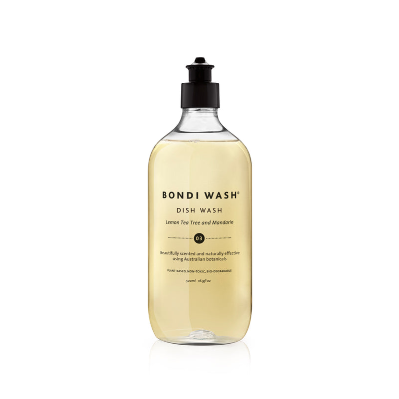 Bondi Wash, Bondi Wash Australia, Gemaakt met Australische Botanicals, Nourished Nederland & Bondi Wash, Dish Wash, Bondi Wash Dish Wash, Natuurlijke schoonmaakmiddelen, Natuurlijke afwasreiniger, Natural Dish Wash, Lemon Tea Tree & Mandarin