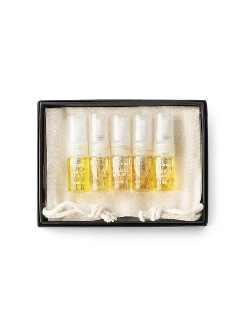 Discovery Kit. Lingua Planta. Natural Perfume. Natuurlijke Parfum. Giftset. Cadeau set. Geschenkset. Gift idea. Cadeau idee