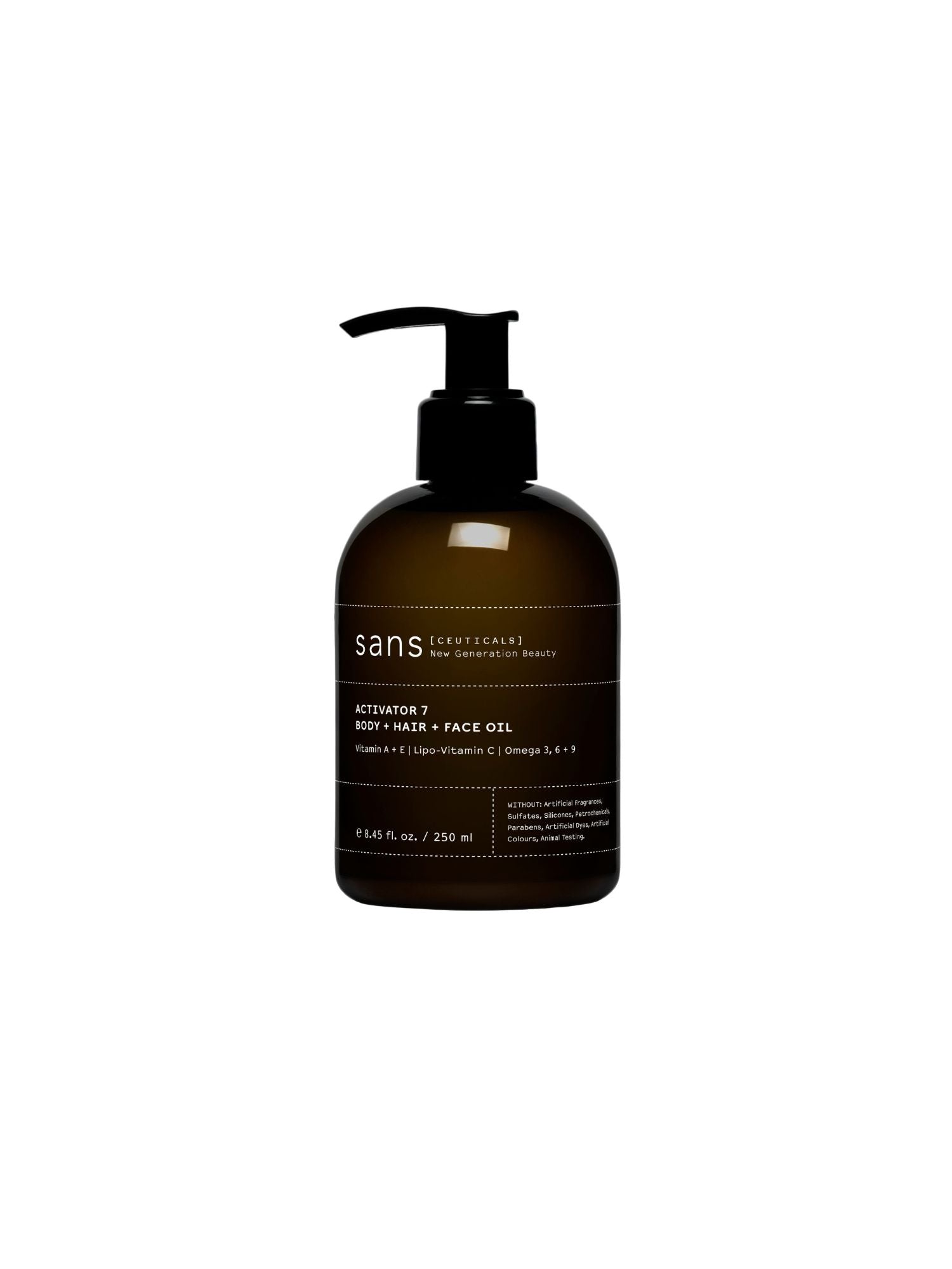 Activator 7 body + hair + face oil - sansceuticals