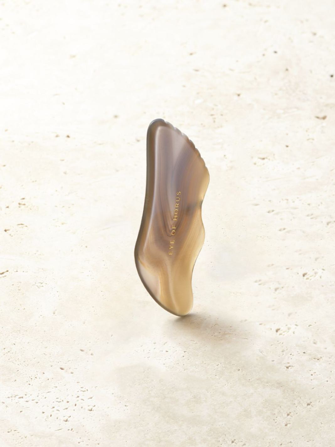 Agate Gua Sha, Eye of Horus, beauty tool, gua sha, beauty roller, agate stone, natural skincare, natuurlijke huidverzorging, serum, facial oil, vegan, Nourished