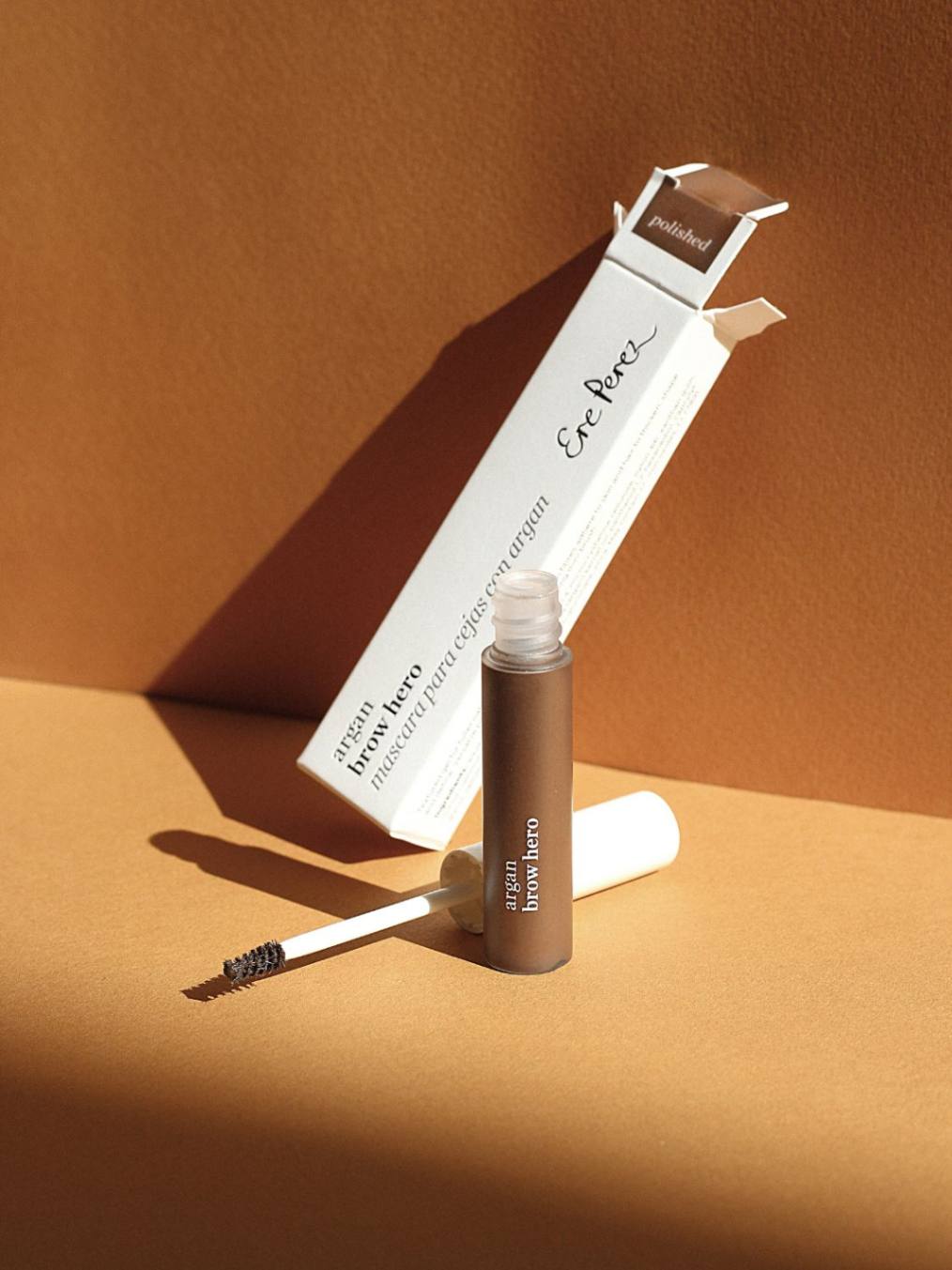 Argan Brow Hero - Polished, brow gel, wenkbrauw gel, Eco Tan, Nourished