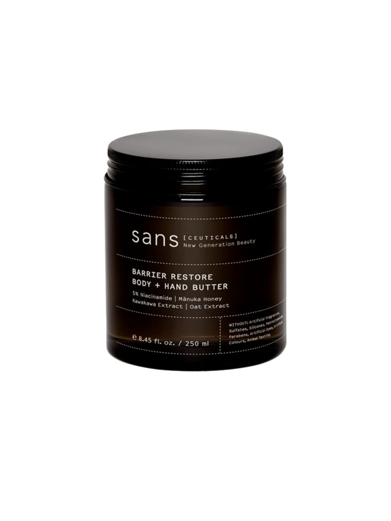 Barrier Restore body + hand butter - sansceuticals. 