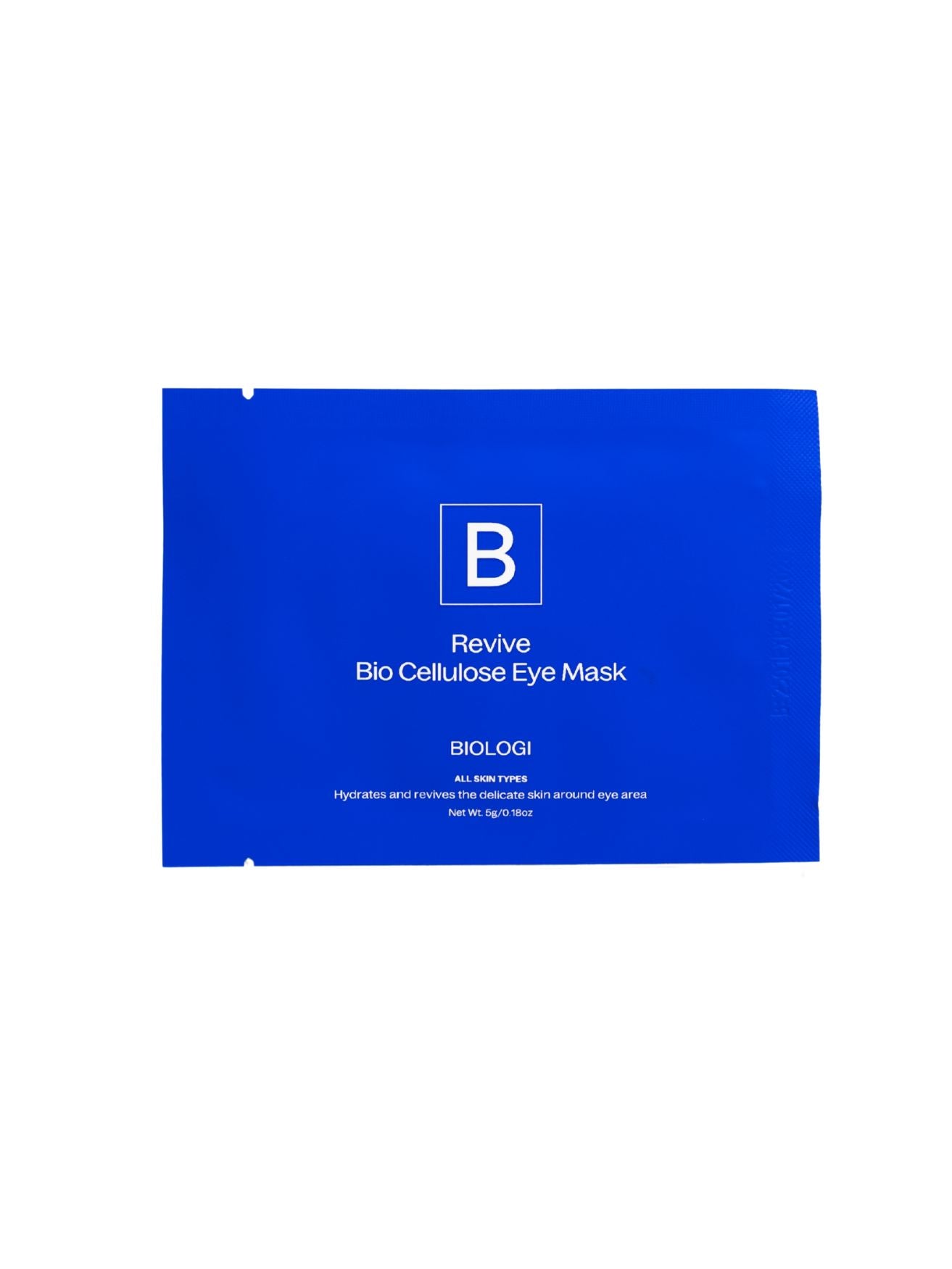 Revive Bio Cellulose Eye Mask, natural eye mask, Biologi, Nourished
