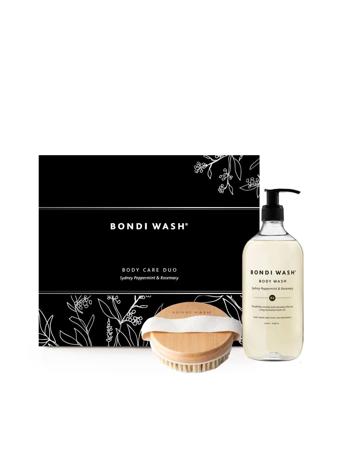 Body Care Duo - Sydney Peppermint & Rosemary, Bondi Wash, Nourished