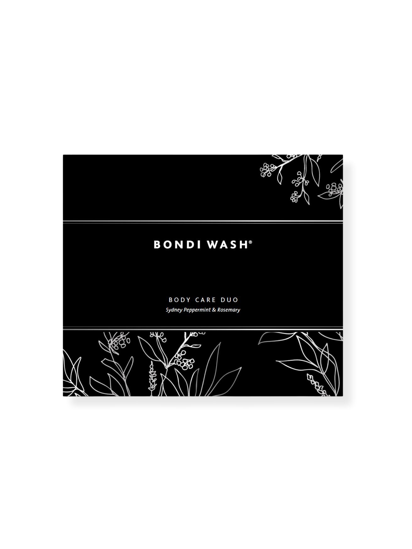 Body Care Duo - Sydney Peppermint & Rosemary, Bondi Wash, Nourished