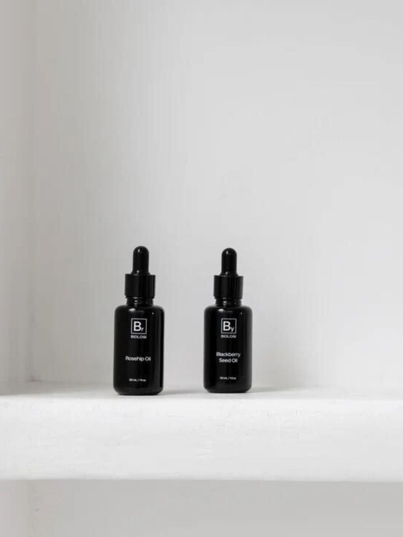 By blackberry seed oil, natural face oil, Biologi skincare, Nourished