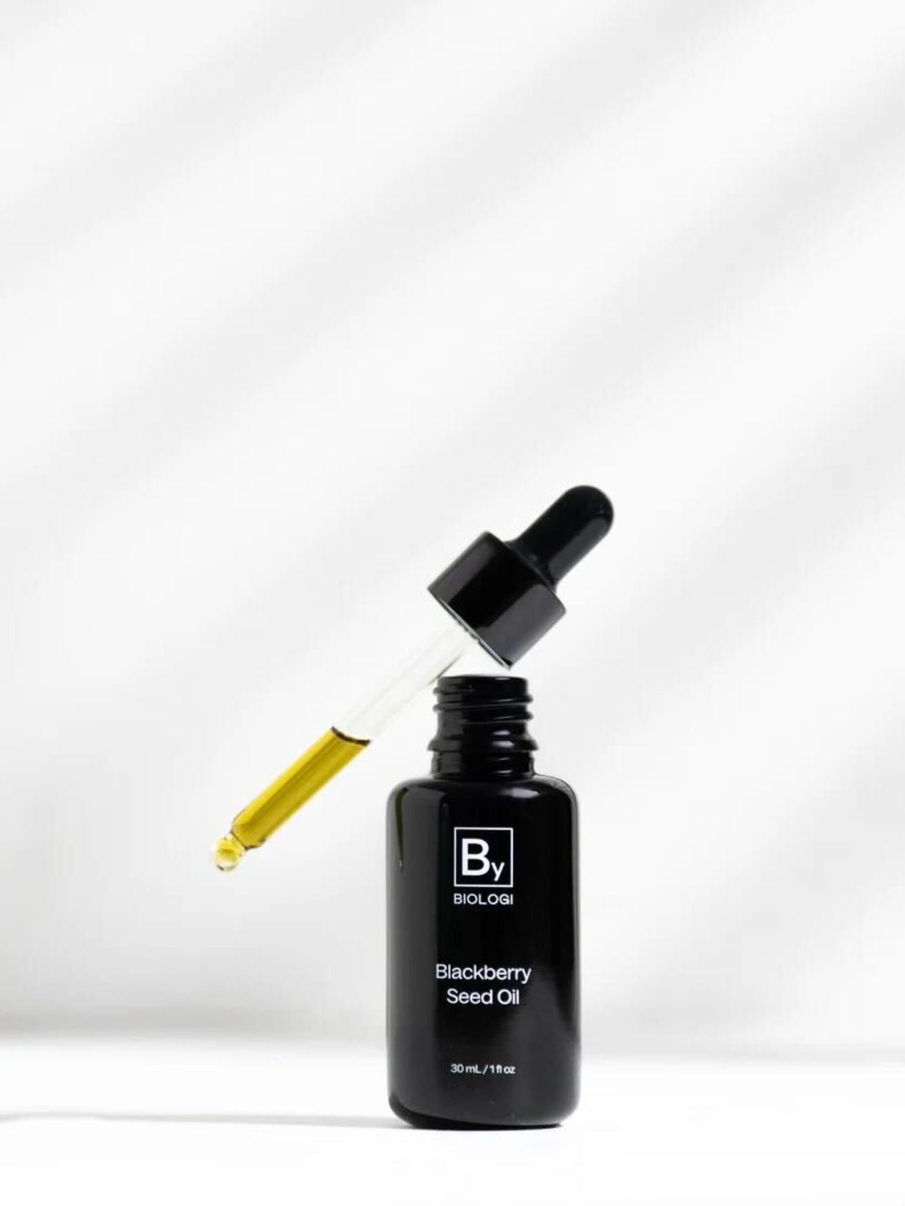 By blackberry seed oil, natural face oil, Biologi skincare, Nourished