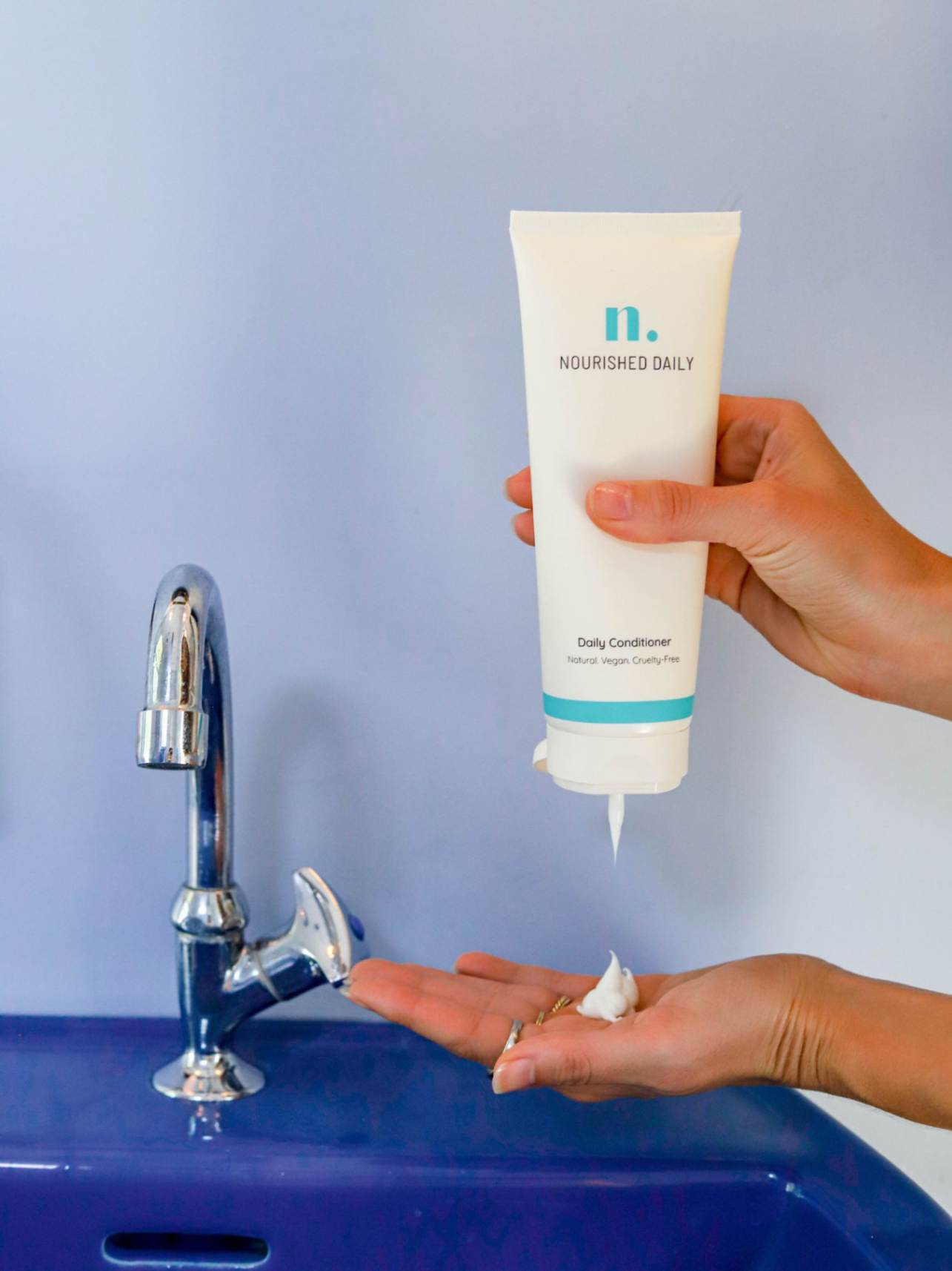 Daily conditioner, natural conditioner, natuurlijke conditioner haar, Nourished Daily, Nourished