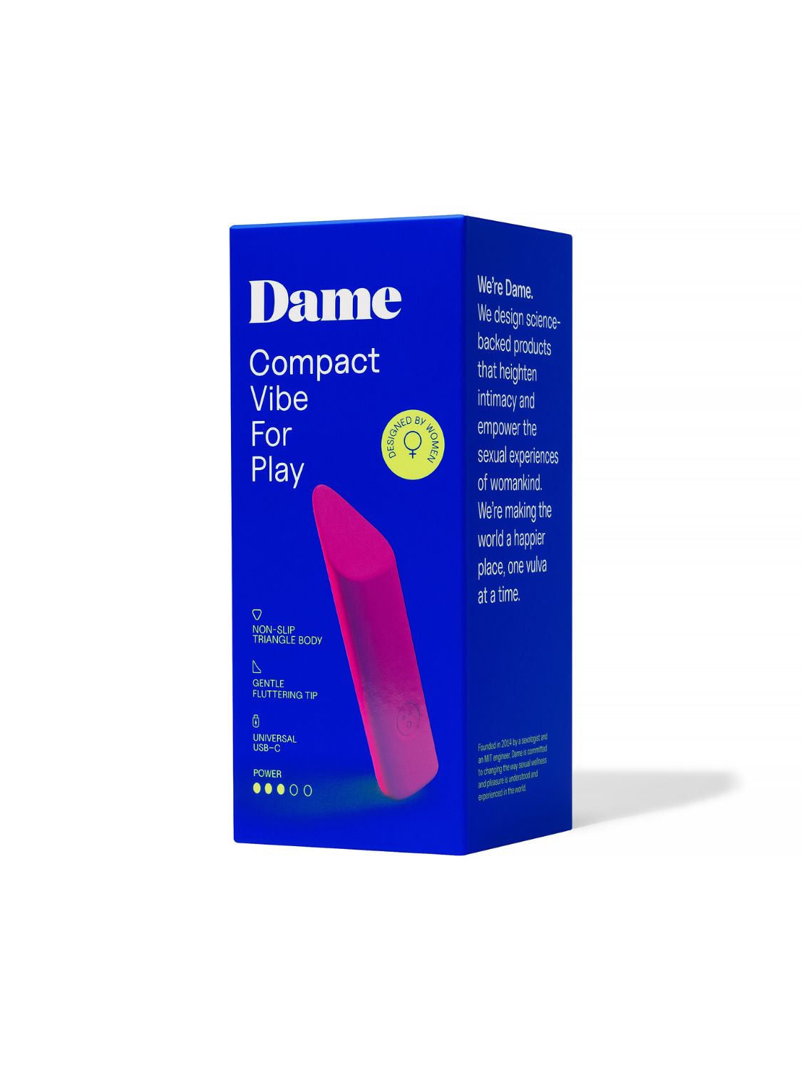 Zig Compact Vibrator, Dame products, Nourished