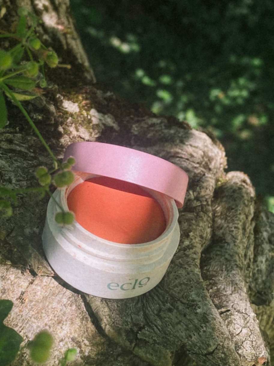 Blush Corail Breeze, natural blush, natural makeup, Eclo makeup, Nourished
