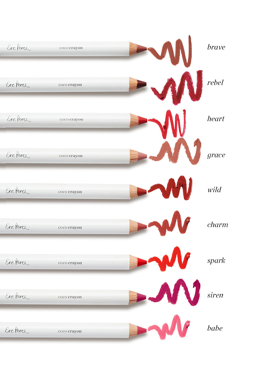 Ere Perez | Coco Crayon Spark | Lip | Natural Makeup | Natuurlijke Make-up | Lippenstift | Lipstick | Lip pencil | Lip potlood