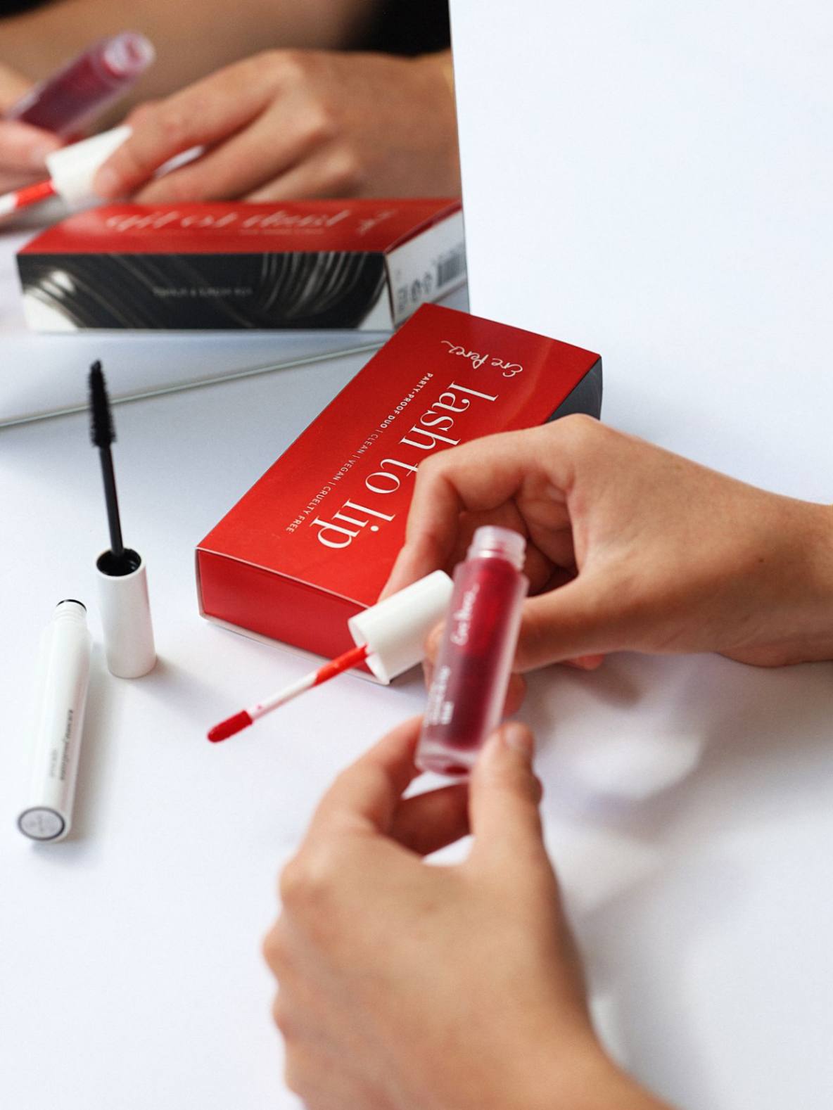 Lash to Lip Giftset, giftset christmas, natural makeup, Ere Perez, Nourished