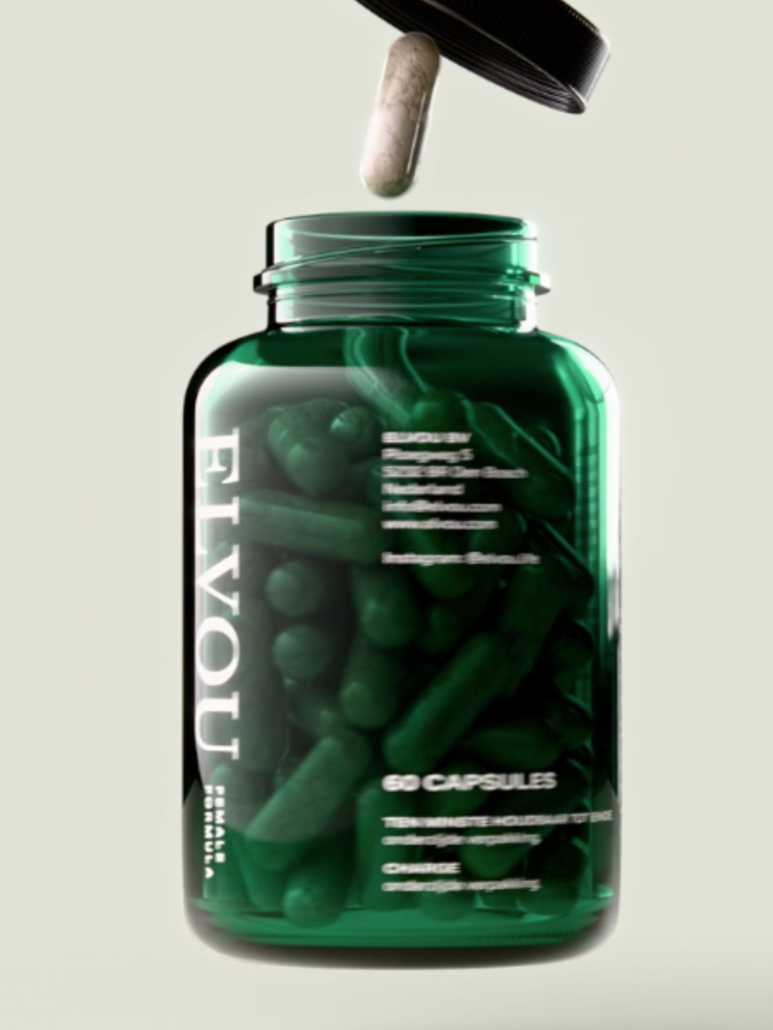 Female Formula, natuurlijk hormoonsupport supplement, Elvou, Nourished