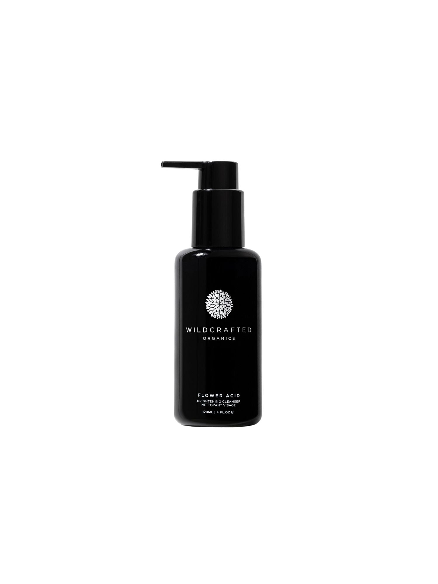 Flower Acid Cleanser, Gel Cleanser Wildcrafted Organics, Nourished