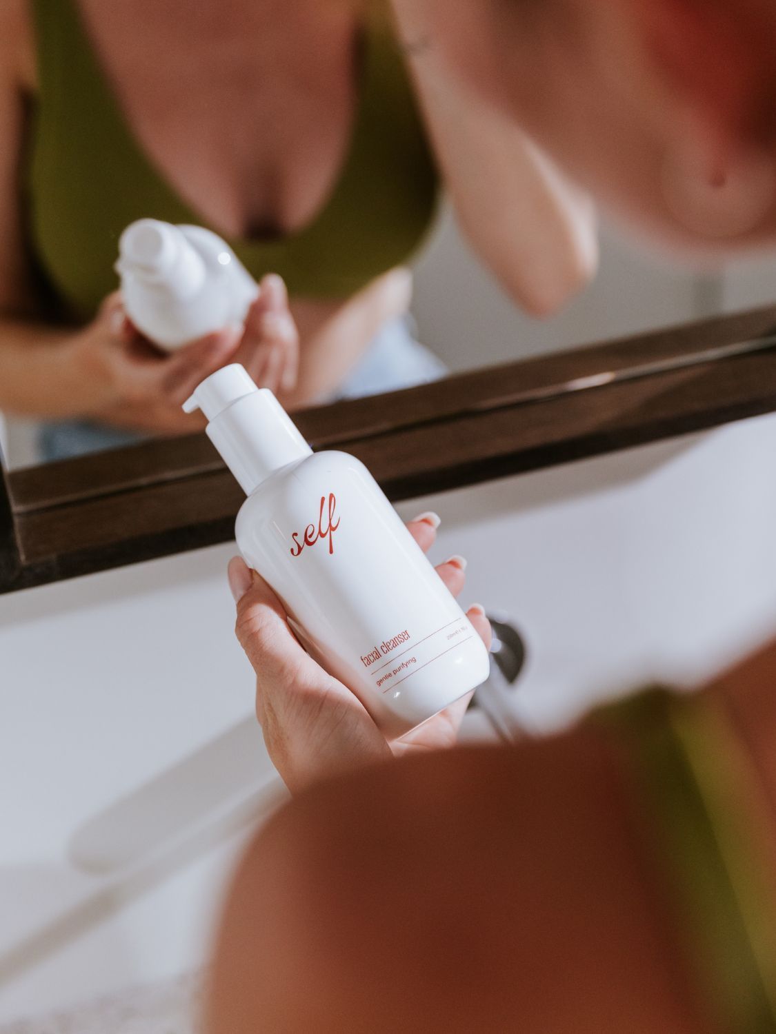 Gentle Purifying Facial Cleanser, Natural Self, Self Skincare, Nourished