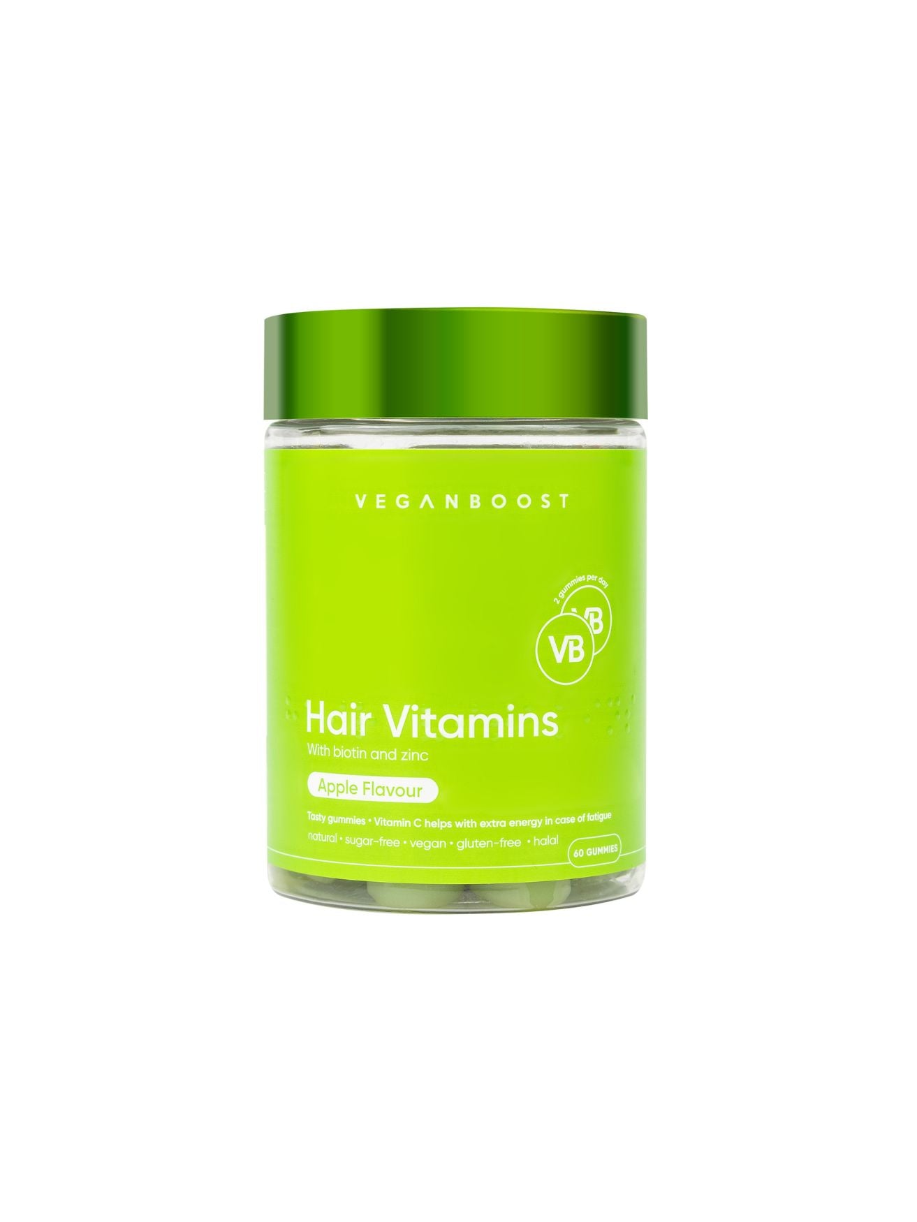 Hair vitamins, haar vitamines, haargroei, Veganboost, Nourished