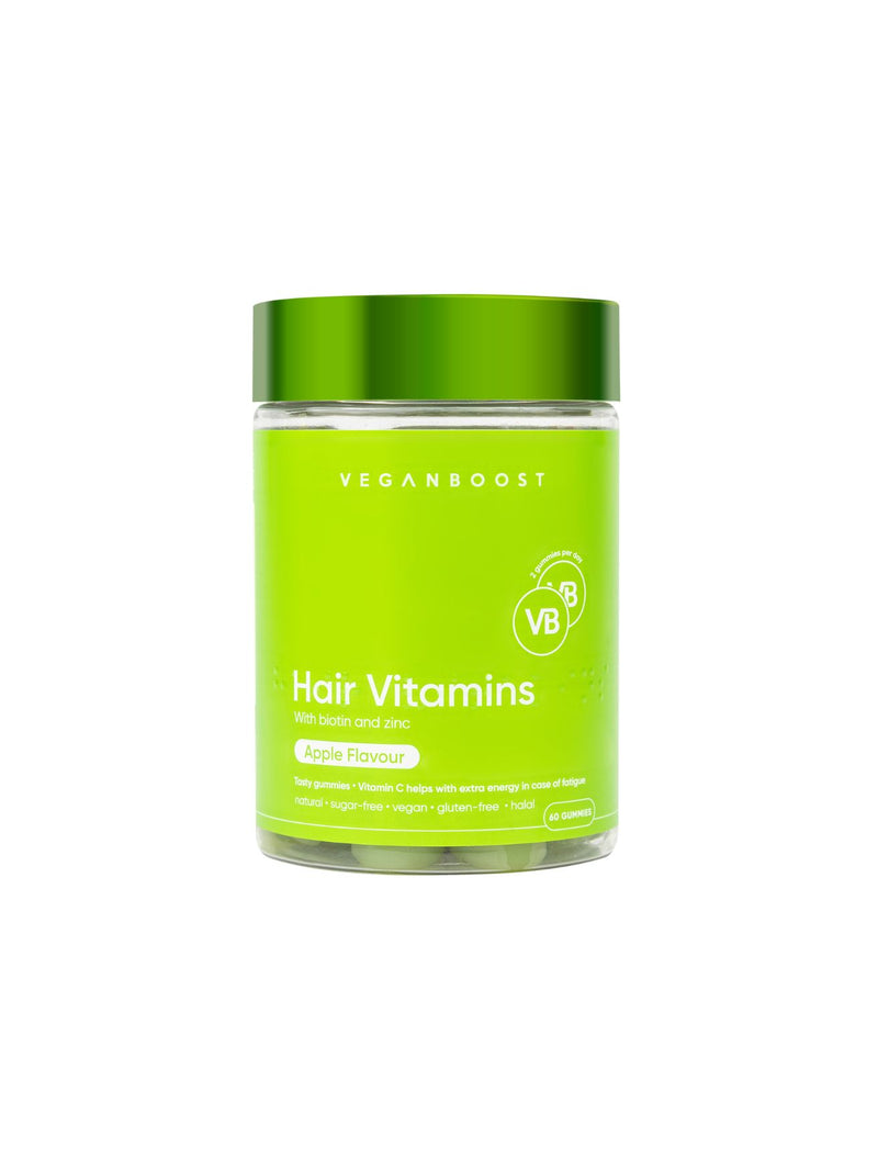 Hair vitamins, haar vitamines, haargroei, Veganboost, Nourished