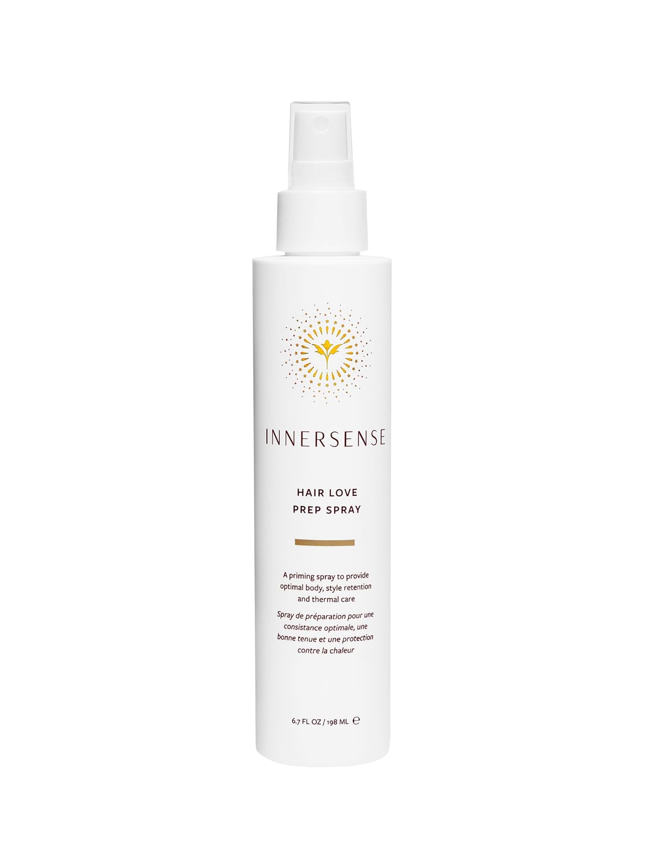 Hair love prep spray, Innersense, heat protector spray, natural hair mist, natural hair care, hitte bescherming tool, prep priming spray, primer hair, prep hair, natuurlijke haarverzorging, haar primer, zonder sulfaten, zonder siliconen, Nourished