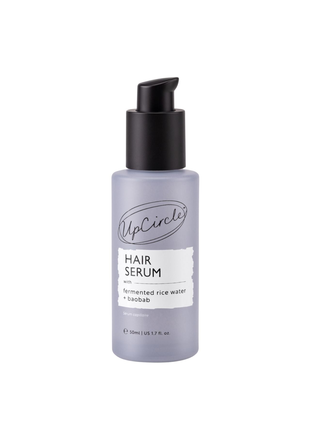 Hair Serum with Fermented Rice Water & Baobab, natuurlijk haar serum, UpCircle, Nourished