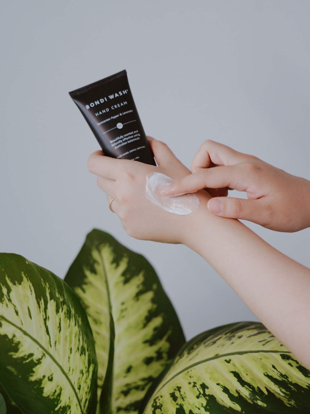 Hand Cream Tasmanian Pepper & Lavender, Bondi Wash, Nourished