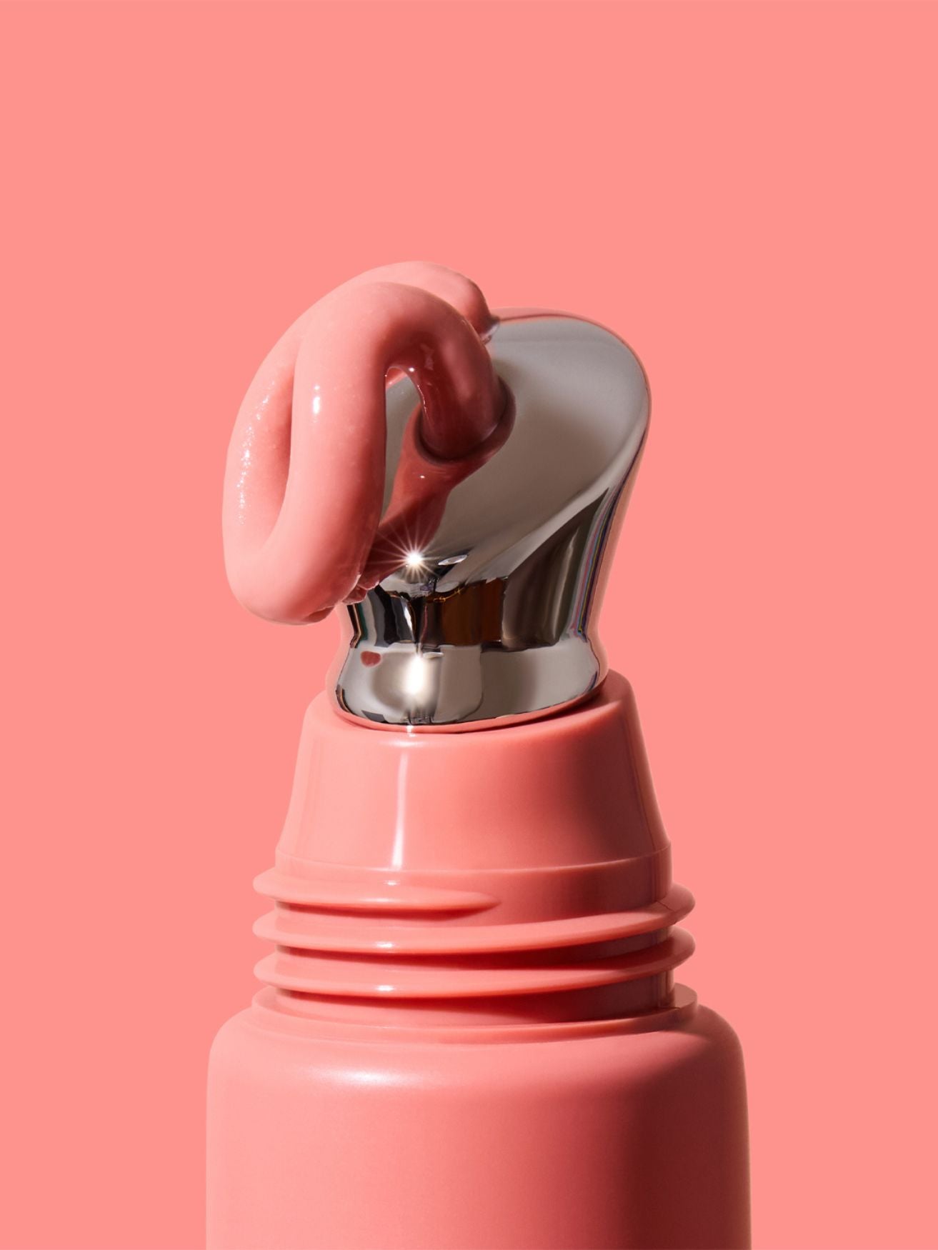 Tinted Lip Serum - Blush, peptide + ceramide, Inika Organic, Nourished