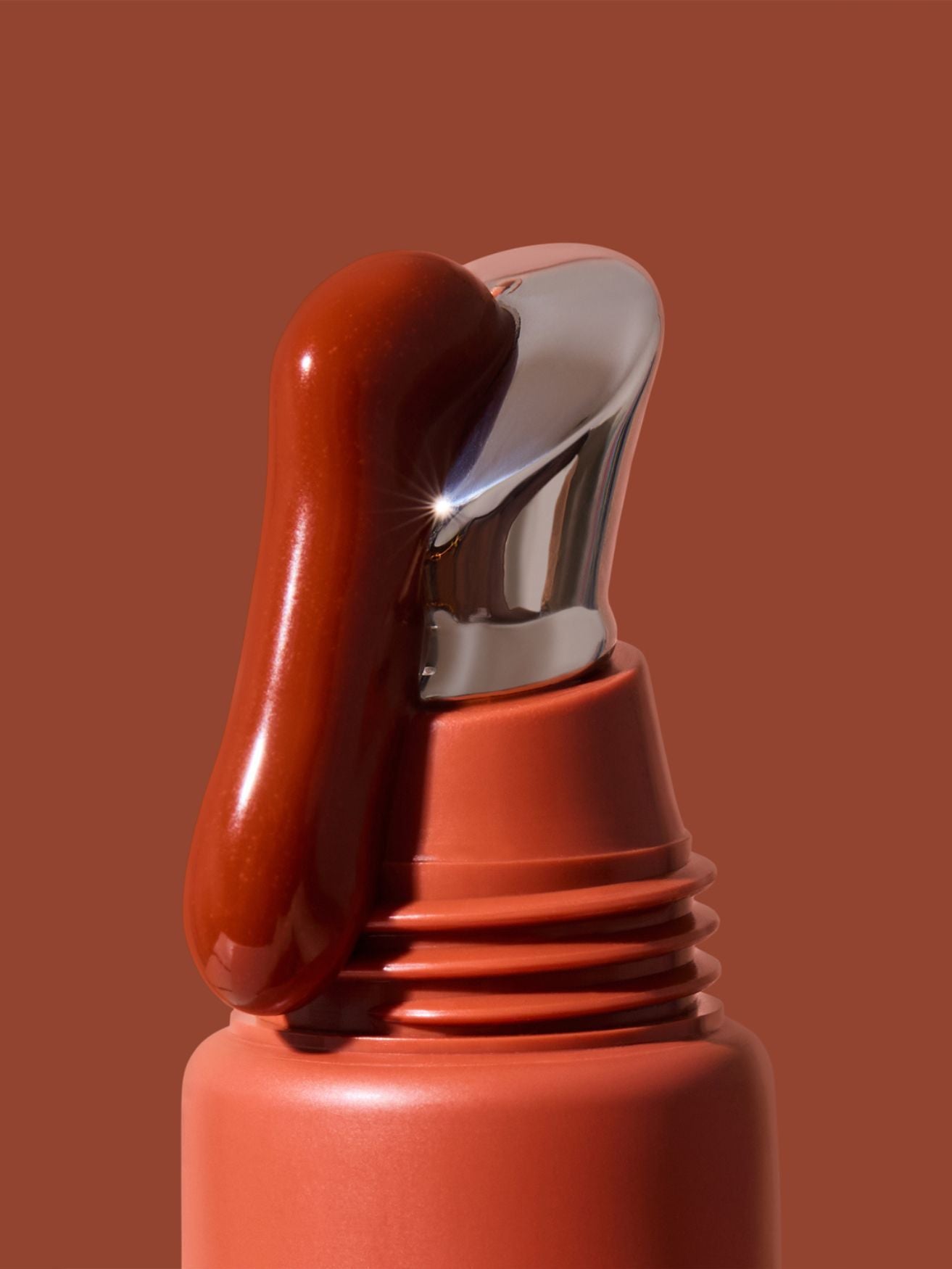 Tinted Lip Serum - Rosewood, peptide + ceramide, Inika Organic, Nourished