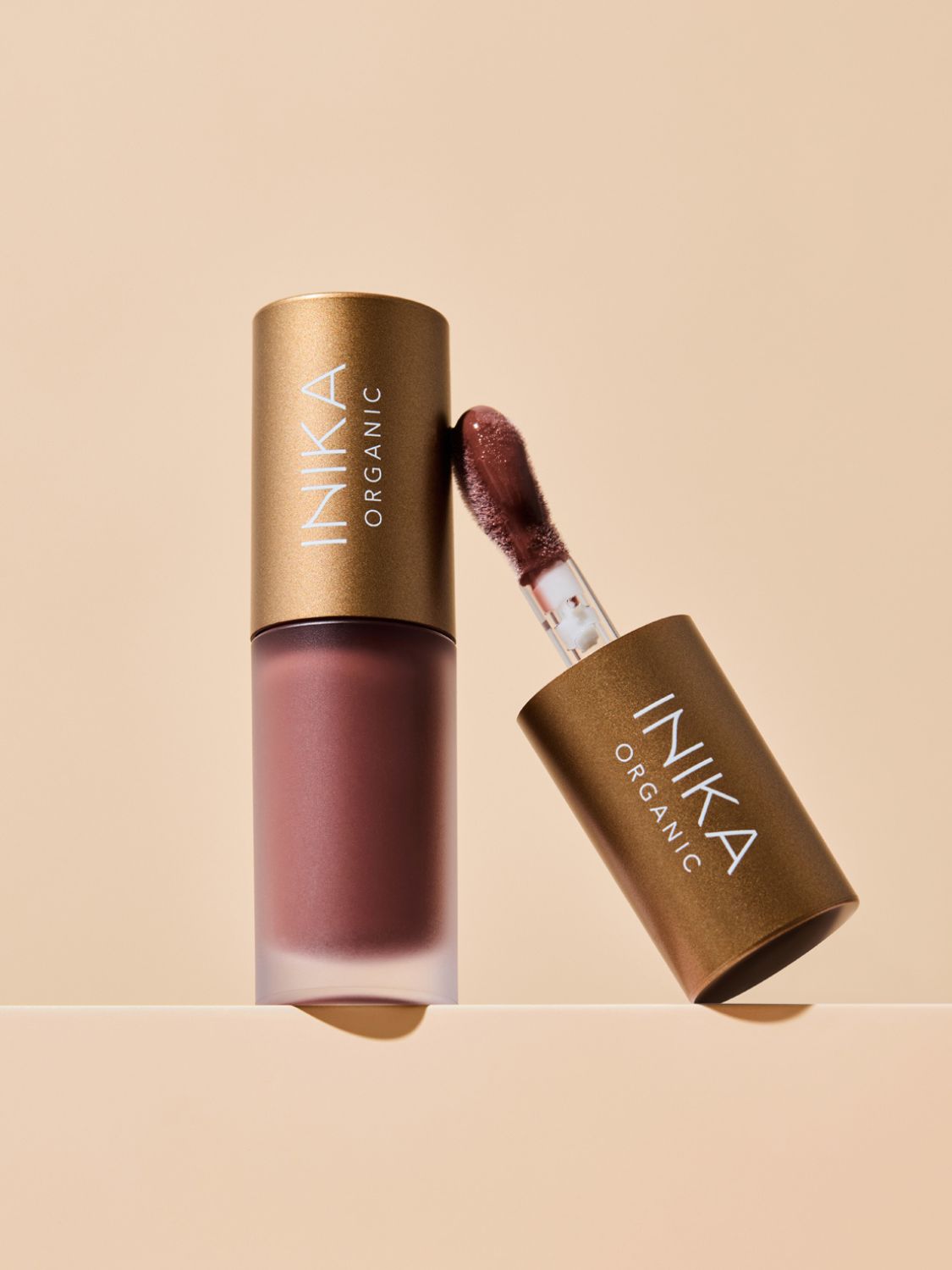 Tinted Lip Oil - Cinnamon, lip olie, Inika Organic, Nourished