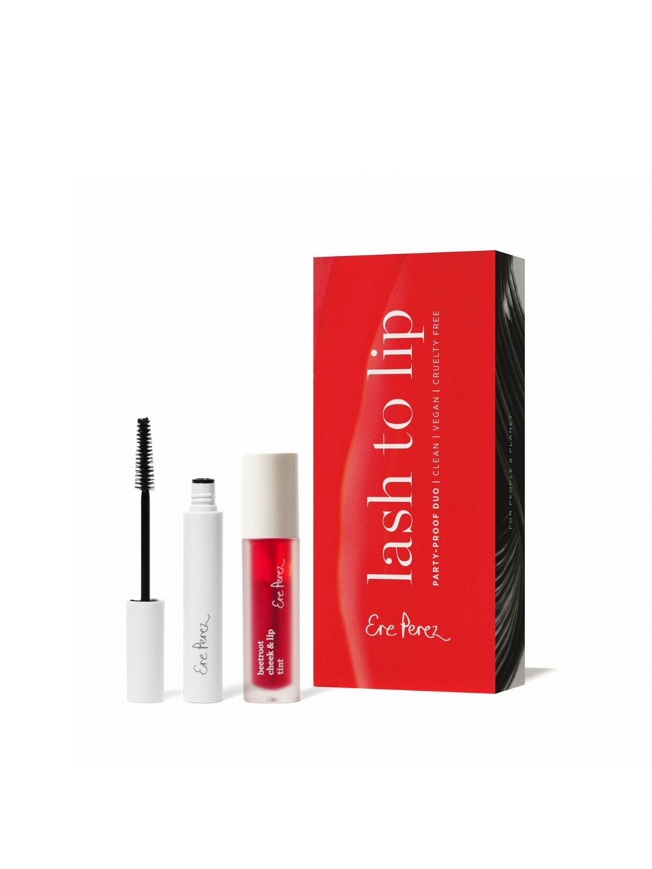 Lash to Lip Giftset, giftset christmas, natural makeup, Ere Perez, Nourished