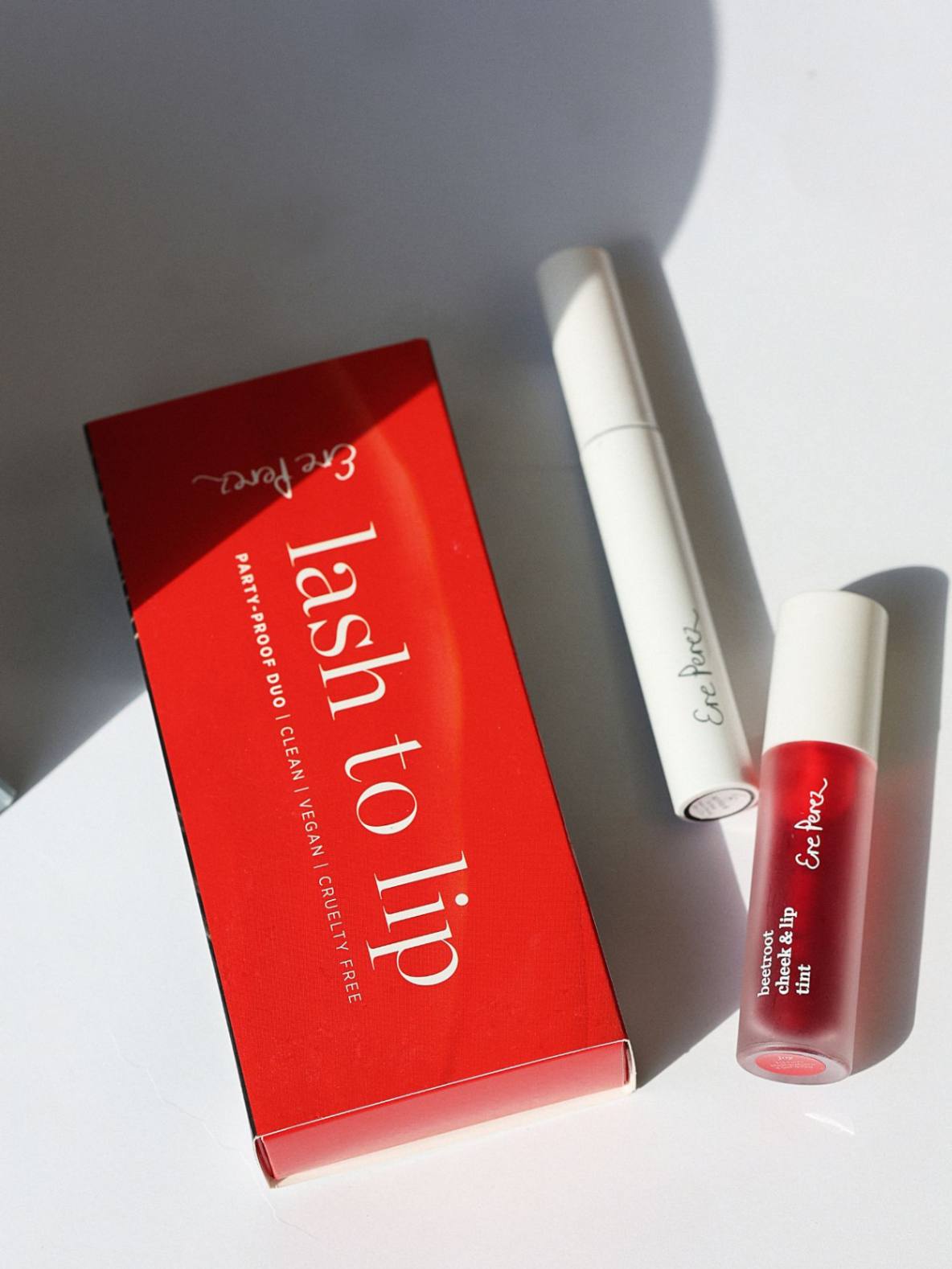 Lash to Lip Giftset, giftset christmas, natural makeup, Ere Perez, Nourished