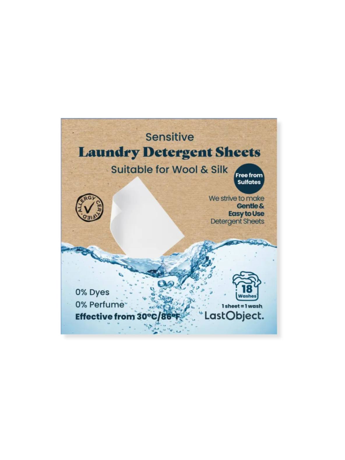 Laundry detergent sheets, Last Object, laundry detergent, natural detergent, eco-friendly, eco-living, skin-friendly detergent, ocean-friendly detergent, 0% perfume, detergent sheets, sulfate free, vegan, cruelty free, Nourished