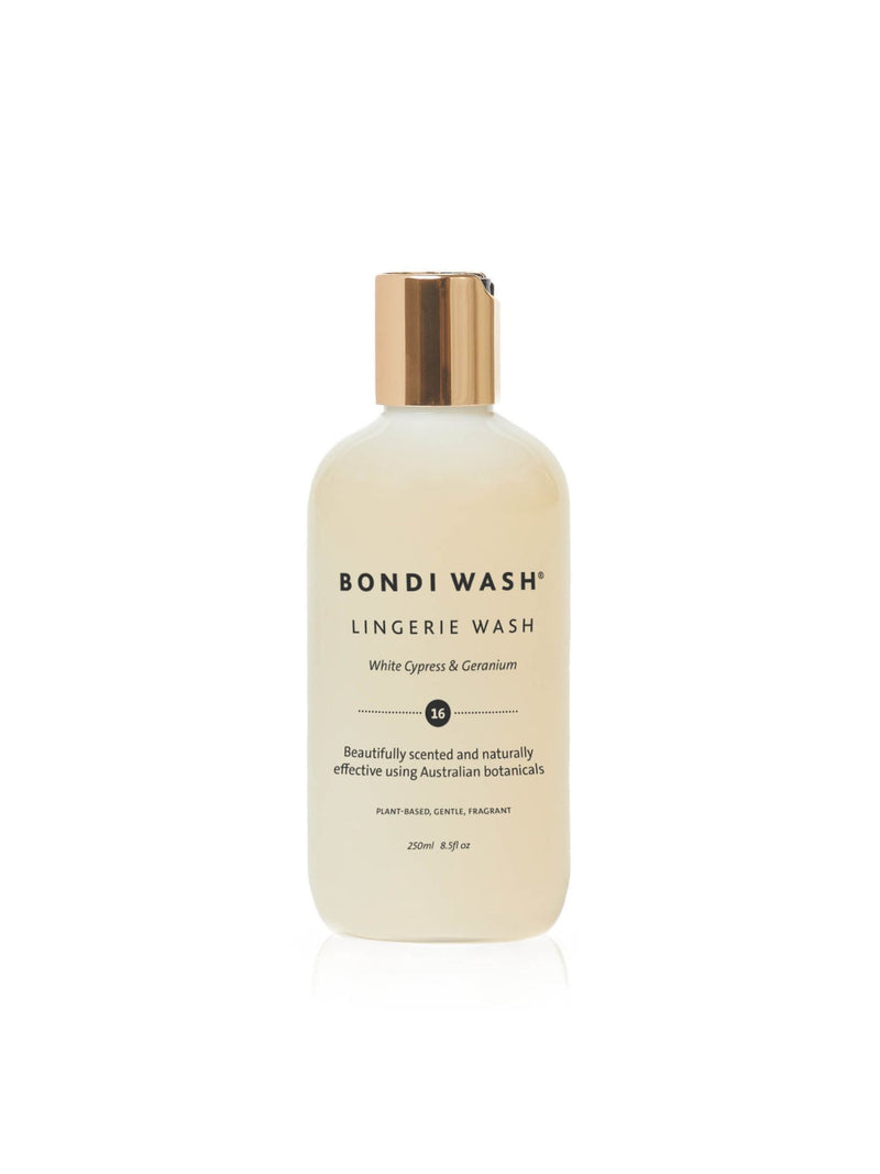 Lingerie Wash - White Cypress & Geranium, Natural laundry wash, Bondi Wash, Nourished