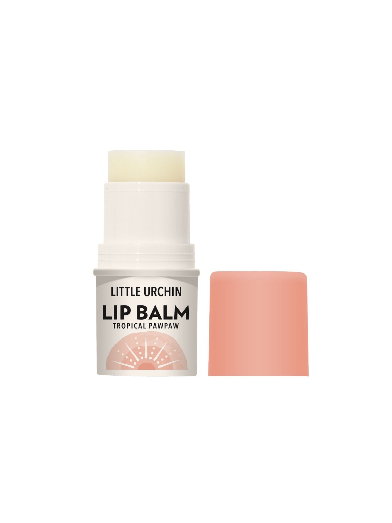 Lip Balm Tropical PawPaw, Natuurlijke lippenbalsem, Little Urchin, Nourished