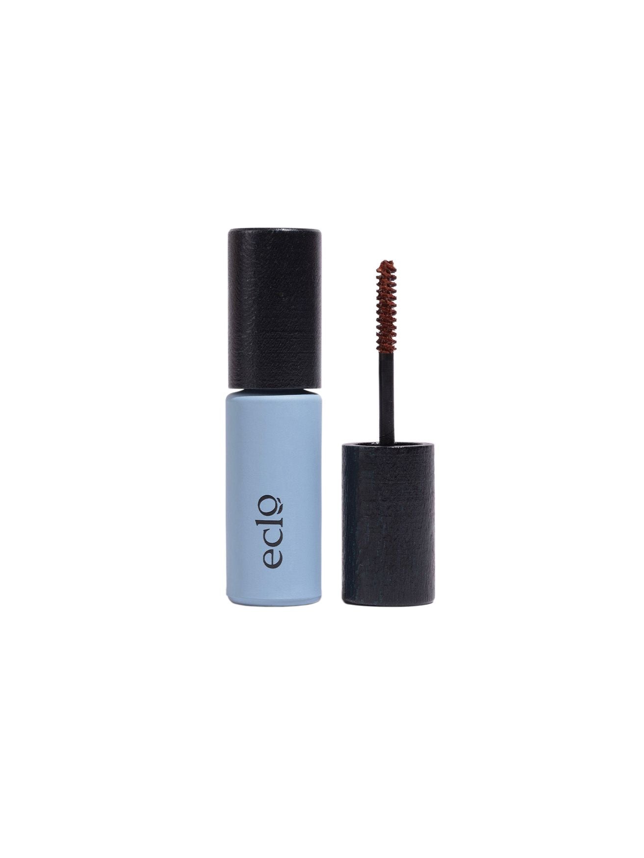 Mascara Marron Chaud, natural brown mascara, Eclo makeup, Nourished