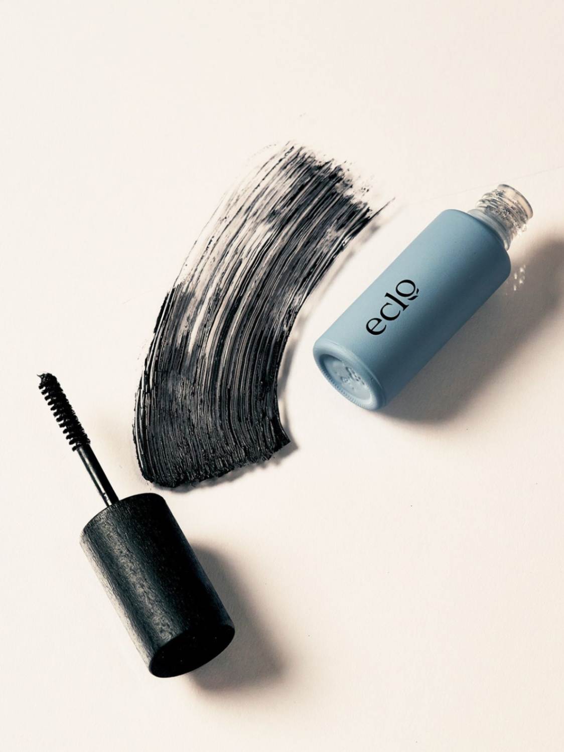 Mascara Noir Profond, natural black mascara, Eclo makeup, Nourished