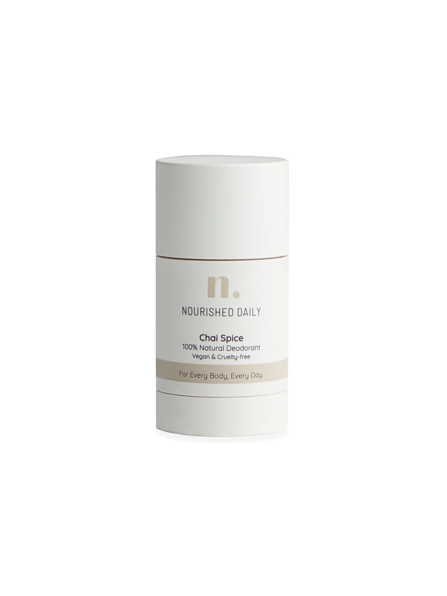 Nourished Daily, Natural Deodorant Crème, Natuurlijke Deodorant, natural deodorant, Chai Spice, Nourished, Nourishedeu