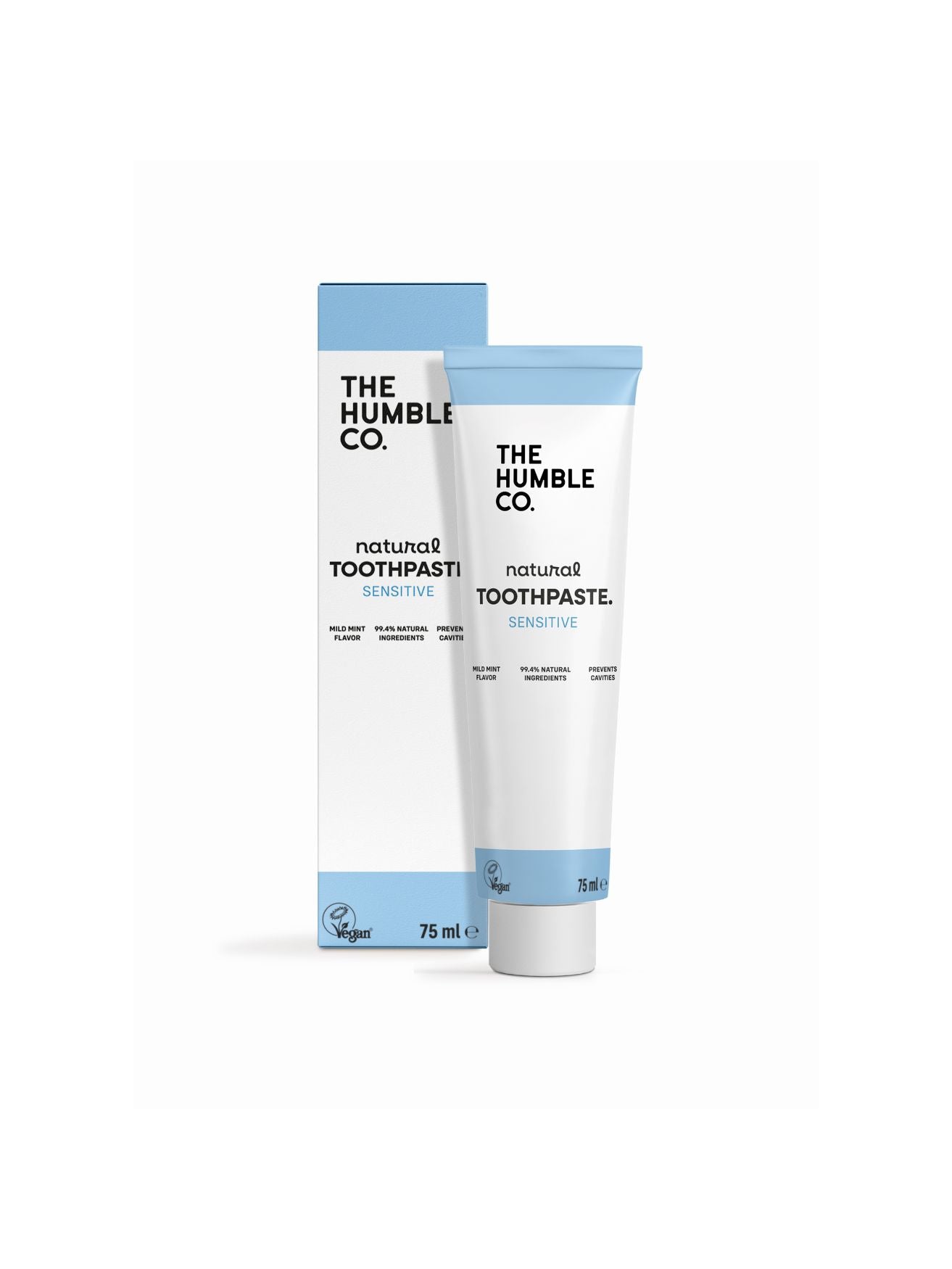 Natural Toothpaste Sensitive, The HumbleCo, Nourished