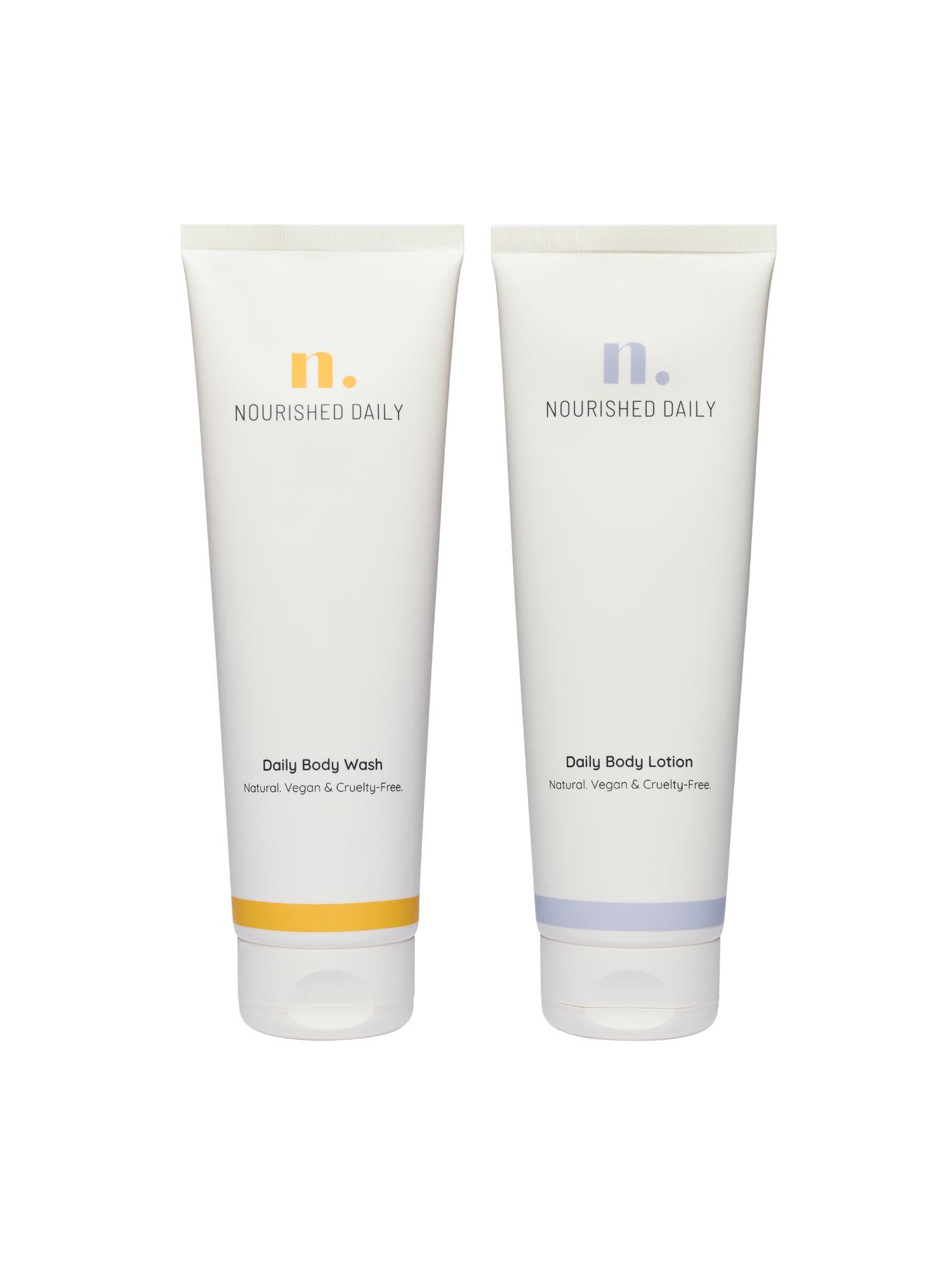 Nourished Daily Body Wash + Body Lotion