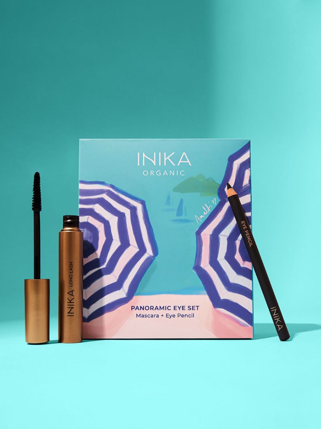 Panoramic Eye Duo, natural mascara, Inika Organic, Nourished