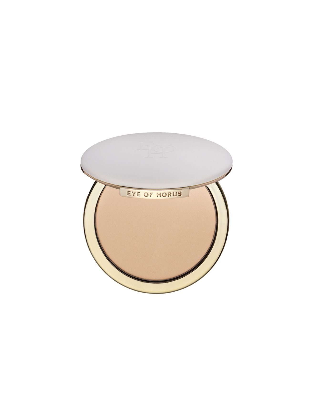 Pressed powder, natural finishing powder, makeup, Eye of Horus cosmetics, Nourished
