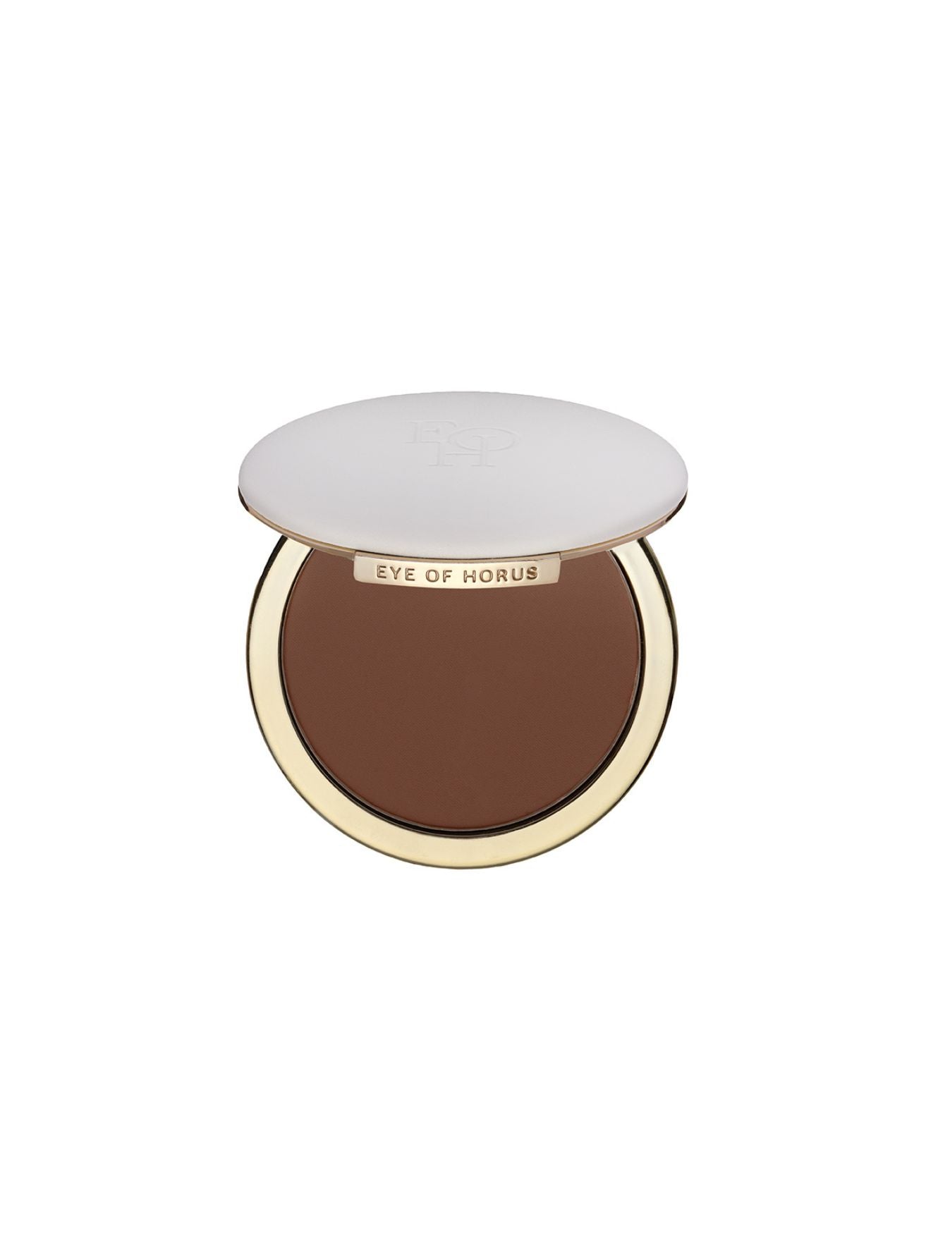 Pressed powder, natural finishing powder makeup, Eye of Horus cosmetics, Nourished