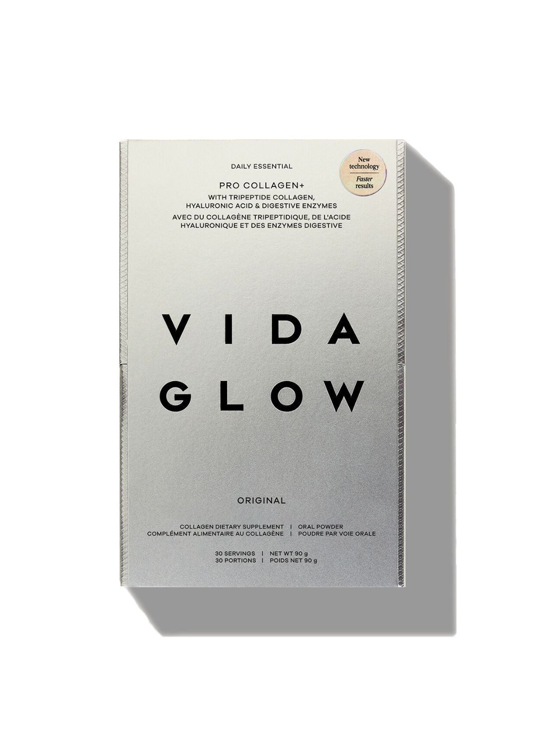 Vida Glow, pro collagen, hyaluronic acid, peptides, collageen, peptiden, collageen supplement, anti-aging, reduce wrinkles, glowing skin, vegan, Nourished