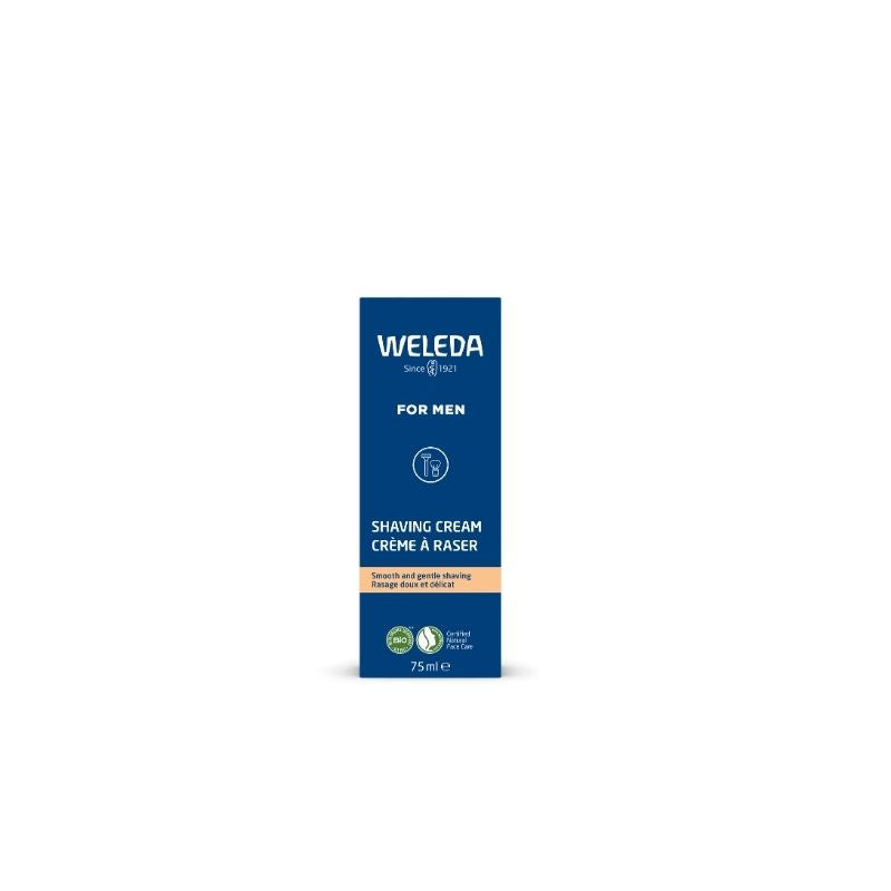 Weleda, Shaving Cream, Scheer Crème, scheren, shaving, men , beard, baardhaar, scheren, skincare for men, huidverzorging voor mannen, man, men, nourished skin, restored skin, soft skin, irritation, damaged skin, beschadigde huid, wondjes, scheerwond, irritatie, geirriteerde huid, hydrayed skin, gehydrateerde huid, smooth skin, soft skin, supple skin , zachte huid, soepele huid, fresh skin, frisse huid , Nourished, Nourishedeu