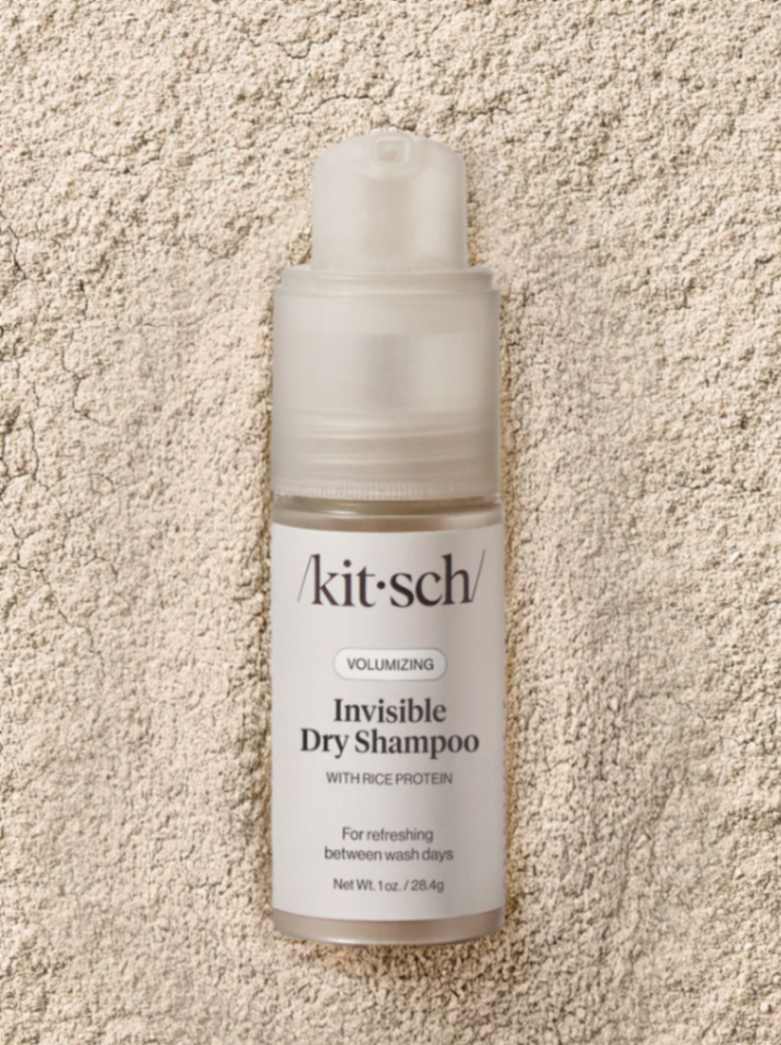 Volumizing Rice Protein Dry Shampoo - Invisible, natuurlijke droogshampoo, volume droogshampoo, Kitsch haircare, Nourished