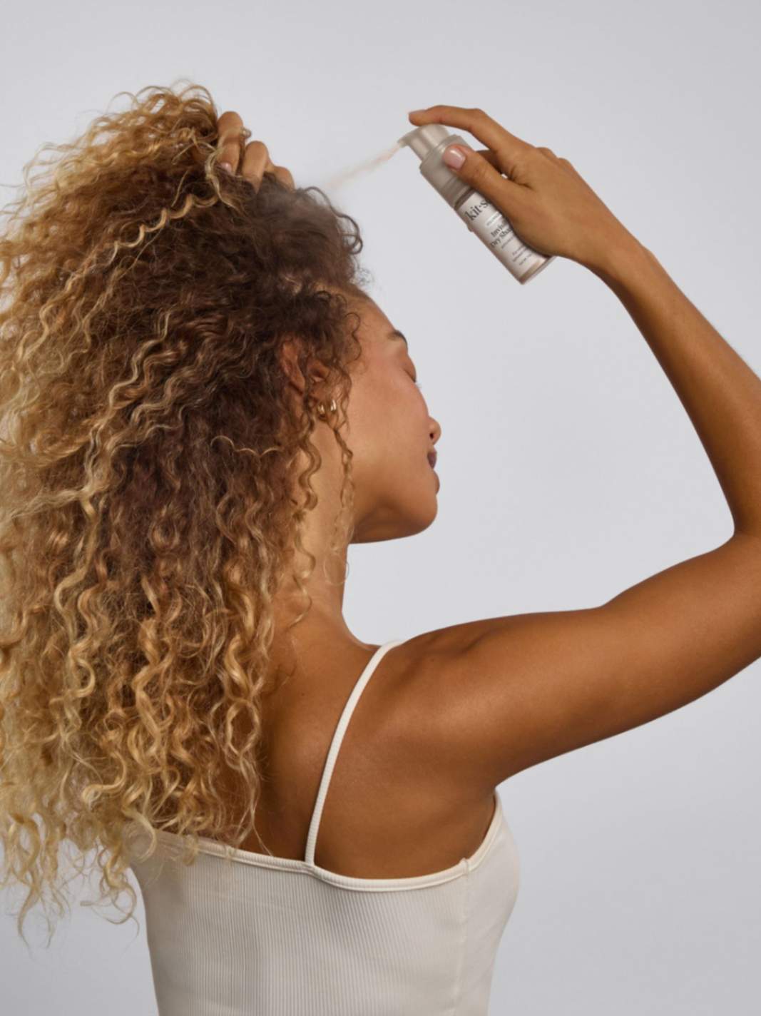 Volumizing Rice Protein Dry Shampoo - Invisible, natuurlijke droogshampoo, volume droogshampoo, Kitsch haircare, Nourished