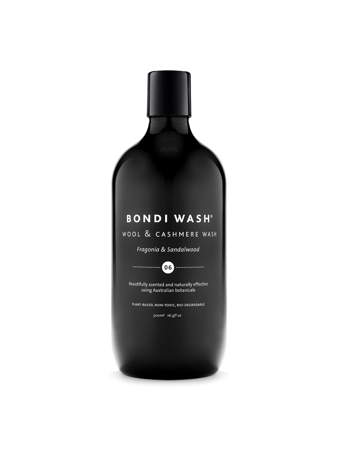 Wool & Cashmere Wash - Fragonia & Sandalwood, Natural laundry wash, Bondi Wash, Nourished
