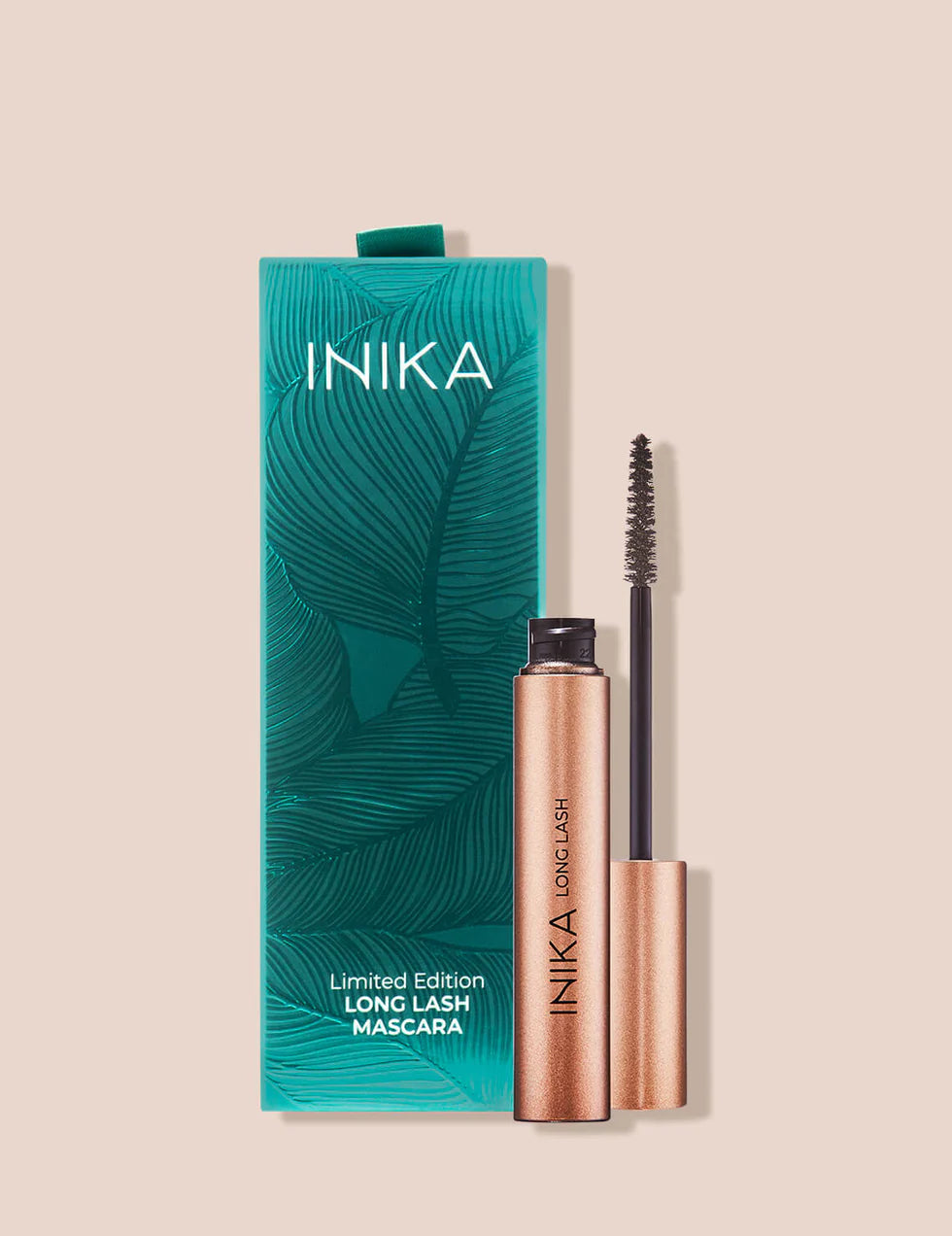 long lash mascara, Inika, vegan beauty, eye make-up, natural makeup, natuurlijke make-up, mascara, natural black mascara, gift, gift idea, gift set, vegan, vegan beauty, Nourished